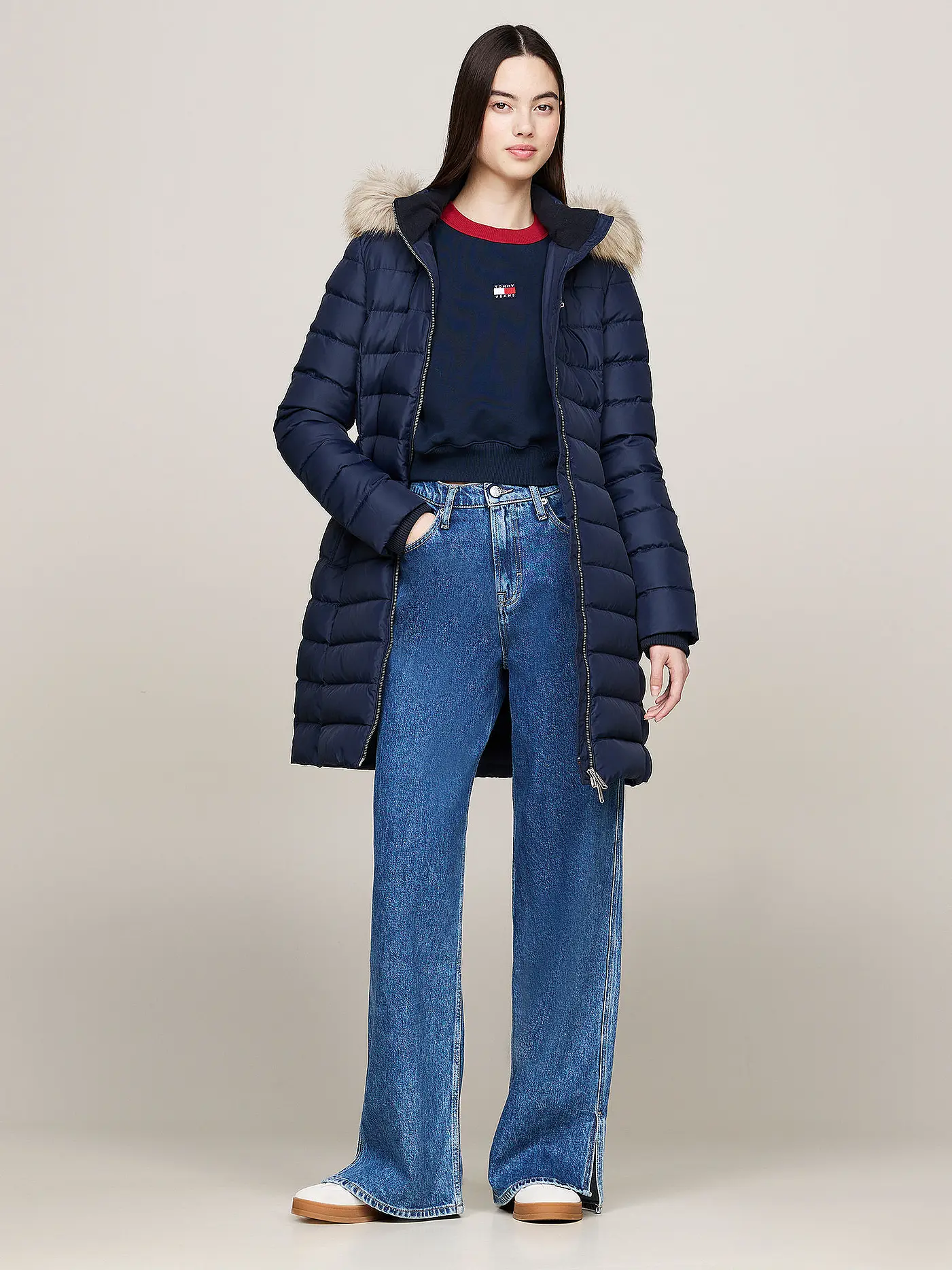 TOMMY JEANS | Steppmantel | 